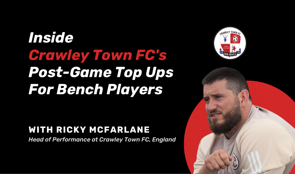 Inside Crawley Town FC's Post-Match Recovery Flywheel Protocol